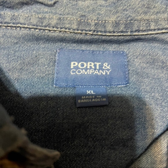 amvets post 69 denim shirt - Picture 3 of 3